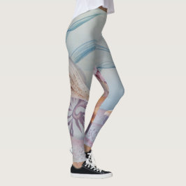 Verschließungen auf benutzerdefinierten Print-Legg Leggings