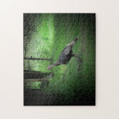 Verschlingen Sie auf dem Rasen Puzzle (Vertikal)