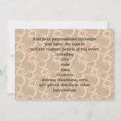 Verschlingen Sie bis Sie Wobble-lustiges Einladung (Rückseite)