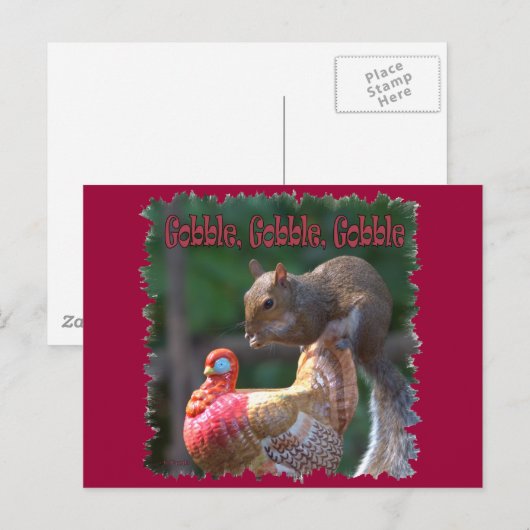 Verschlingen Sie verschlingen Postkarte (Vorne/Hinten)