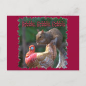 Verschlingen Sie verschlingen Postkarte (Vorderseite)