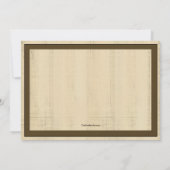 Verschlingen Sie, verschlingen Sie Einladung (Rückseite)