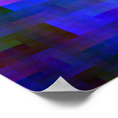 Verschluckte Palette (gedreht) Poster (Ecke)