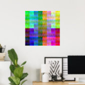 Verschluckte Palette (gedreht) Poster (Heimbüro)