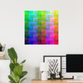 Verschluckte Palette (Ranked) Poster (Heimbüro)