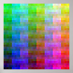 Verschluckte Palette (Ranked) Poster<br><div class="desc">Alle Farben des RGB Repertoires in einer hoffentlich interessanten Anordnung.</div>