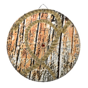 Verschlungene Herzen Liebesseil Herz Holz hölzern Dartscheibe