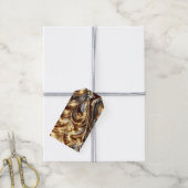 Verschlungenes Gold  Geschenkanhänger (Mit Garn)