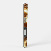 Verschlungenes Gold iPhone 16 Hülle (Rechte Seite)