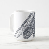 Verschlungenes Universum Kaffeetasse (Vorderseite Links)