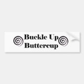 Verschluss-Buttercup-Autoaufkleber Autoaufkleber (Vorne)