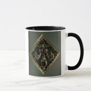 Verschluss Fleur-De-lys sagte traditionsgemäß, Tasse