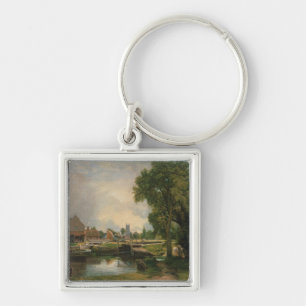 Verschluss John Constables   Dedham und Mühle, Schlüsselanhänger