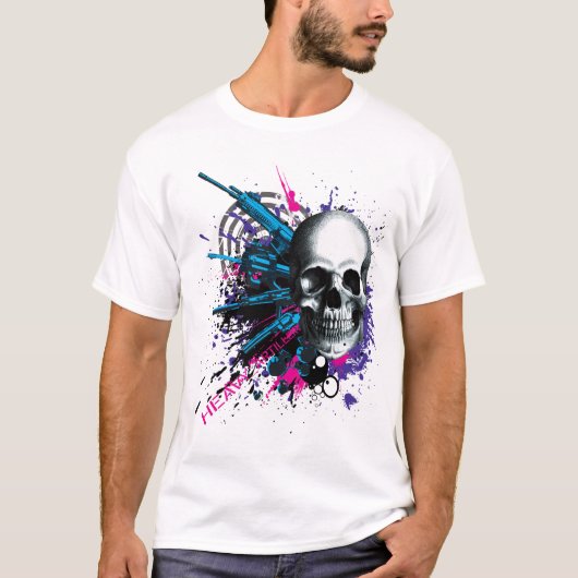 Verschluss-und Lasts-Männer T-Shirt (Vorderseite)