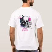 Verschluss-und Lasts-Männer T-Shirt (Rückseite)
