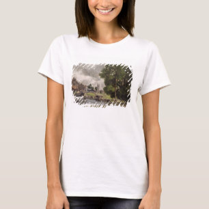 Verschluss und Mühle John Constables Dedham T-Shirt