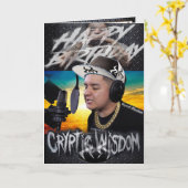 Verschlüsselung der Geburtstagskarte Karte (Gelbe Blume)