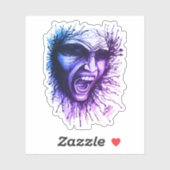 Verschlusskappe Aufkleber (Blatt)