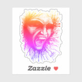 Verschlusskappe Aufkleber (Blatt)