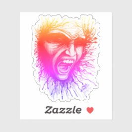 Verschlusskappe Aufkleber