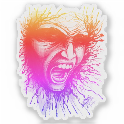 Verschlusskappe Aufkleber (Vorderseite)