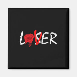 Verschmelzende Rose Ein Liebhaber kein Verlierer Magnet