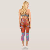 Verschmelzung Capri Leggings (Rückseite)
