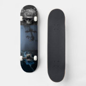 Verschmelzung von natürlicher Schönheit im Aktions Skateboard (Vorderseite)