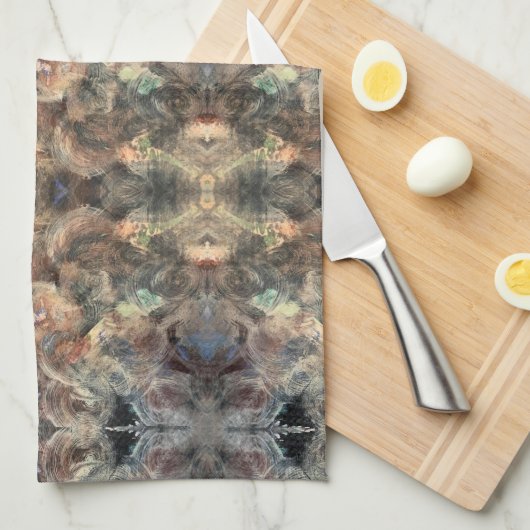 verschmiert geschirrtuch (Viertel Falte)