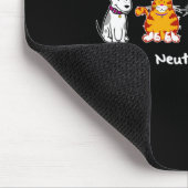 Verschmutze nicht, Sterilisiere oder Kastriere Mousepad (Ecke)