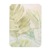 Verschmutzte tropische Blätter Magnet (Vertikal)