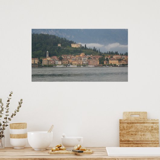 Verschmutztes Bellagio-Poster Poster (Küche)