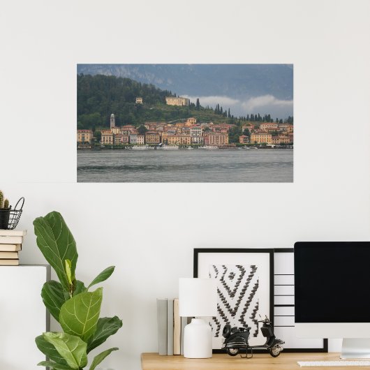 Verschmutztes Bellagio-Poster Poster (Heimbüro)