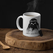 Verschmutzung Cloud Monster Kaffeemaschine Tasse