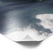 Verschmutzung durch Frankreich Fotodruck (Ecke)