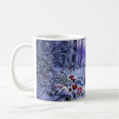 Verschneidertes, verzaubertes Waldhäuschen mit Brü Kaffeetasse (Links)