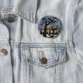 Verschneite Friedhofsatmosphäre Button (Beispiel)