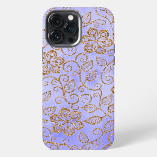 Verschnörkeltes, chic, süßes, girly, vintage, flor iPhone 13 pro max hülle