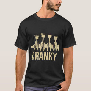 Verschnupfte Auto Motor Kurbelwelle Liebhaber Mech T-Shirt