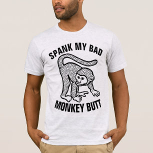 VERSCHONE MEINEN SCHLECHTEN AFFENHINTERN Lustige T T-Shirt