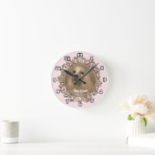 Verschönerte Cocker Spaniel Uhr (Zuhause)