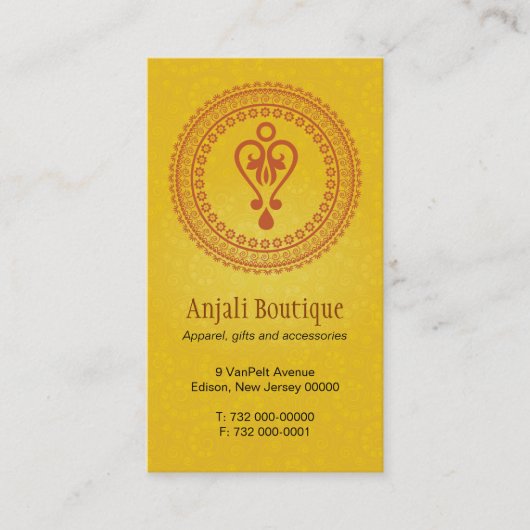 Verschönerte OstVisitenkarte Visitenkarte (Vorderseite)