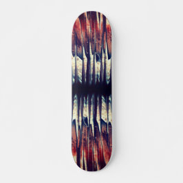 Verschraubte Farben Skateboard
