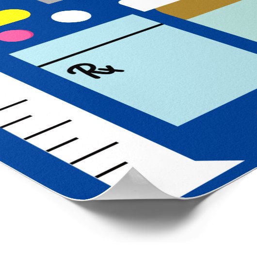 Verschreibung Drogenmissbrauch Aufklärungspaket Poster (Ecke)