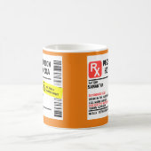 Verschreibung Kakao Personalisierte Custom Funny C Kaffeetasse (Mittel)