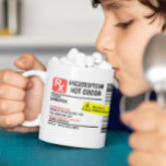 Verschreibung Kakao Personalisierte Custom Funny Kaffeetasse<br><div class="desc">Dieses Design kann in dem Bereich personalisiert werden, der durch das Ändern des Fotos und/oder Textes zur Verfügung gestellt wird. Sie können auch angepasst werden, indem Sie auf Vorlage personalisieren klicken und dann auf die Schaltfläche klicken, um weitere Optionen anzupassen, um die Hintergrundfarbe zu löschen oder zu ändern, Text hinzuzufügen,...</div>