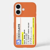 Verschreibung Schokolade Personalisiert Case-Mate iPhone Hülle (Rückseite)