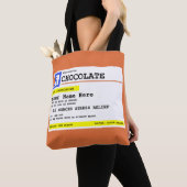 Verschreibung Schokolade Personalisiert Humorvoll Tasche (Von Nahem)