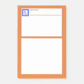 Verschreibung von Imitaten RX 4x6 Post-it Klebezettel (Vorderseite)