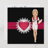 Verschreibungspflicht für Party - SRF Einladung (Vorne/Hinten)